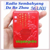 Dijual Radio Pemutar Lagu Sembahyang Buddha 36 Lagu
