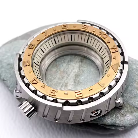 Tuna Canned Watch Case NH35 Case Crown at 4.1 oclock Fit NH34 NH35 NH36 7S 4R Movement 20ATM Water R