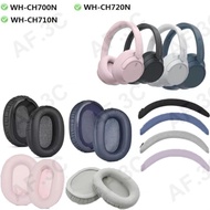 Replacement Ear Caps Suitable for Sony WH-CH720N/ CH 710N/CH700N Headphones Sponge Covers Leather Co