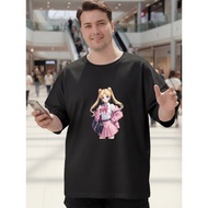 2Y826 [AIYOU] Lelaki Baju T Shirt Men Tshirt XL-5XL   Clothes Korean Style Tops Round Neck Crop Top 