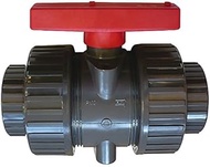 HS Valve, U-PVC, HS Ball Valve, VP66, Screw-in (Universal Type), O-Ring Viton, Connection Aperture,
