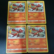Pokemon Card TCG : Hidden Fates : Charmeleon 8/68 playset X4 cards (NON-HOLO) 100 Pokemon Card