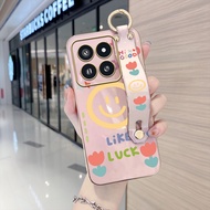 Hpcase Ốp cho Realme C51 Note 50 Xiaomi Redmi 13C 14 5G 14 Pro 5g POCO C65 POCO X6 5g (có dây đeo cổ