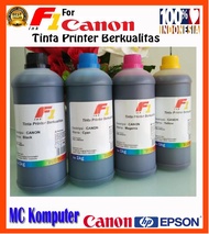 Tinta Printer F1 Ink for Canon Pixma IP 2770 IP 1980 CMYK 1 KG - Satuan