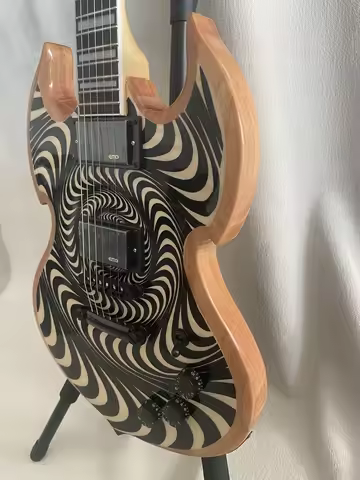 S Wylde Audio G Natrual Color EMG Pickup High-end Customization Electric Guitar