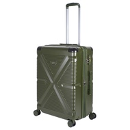 camel active Men/Women Expandable Luggage with TSA Lock 519700 (Black/Army Green/Blue)