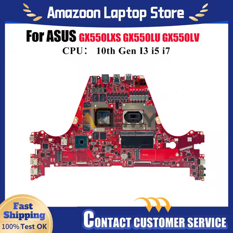 GX550LXS Laptop Motherboard For ASUS ROG Zephyrus Duo GX550 GX550LW GX550LXS GX550LV GX550LS GX550LU
