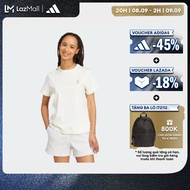 adidas Lifestyle Cat Patch Graphic Tee Women White JV8515