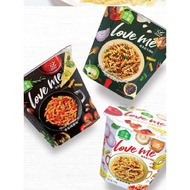 Love loveme Instant Food Pasta Sauce Tomato Black Pepper Cream No-Cooking Pasta Children Cheng Lujia Happy