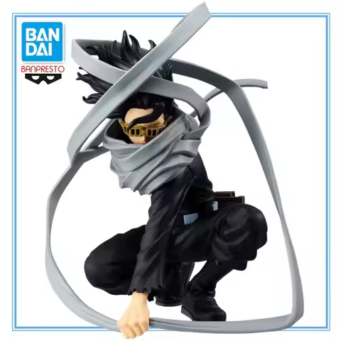 Original BANDAI Banpresto My Hero Academia Aizawa Shouta MAXIMATIC ERASER HEAD PVC Anime Character M