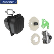 [FUTN]Oil Pump Gasket  with Muffler Kit for 038 380 MS380 MS381 038AV Chainsaw