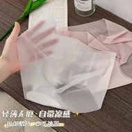 Seluar dalam yang lancar untuk kanak-kanak perempuan musim panas, kapas nipis, sutera ais kering cep