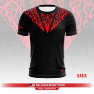 READY STOCK - PENDEKAR LAUT DESIGN HITAM Tshirt baju sublimation jersey man hwa komik hong kong lege
