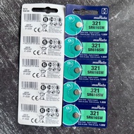 [ EXPRESS ] Battery Pack 616 SR616 SR616SW 321 Murata Japanese Standard Date Far Watch Battery