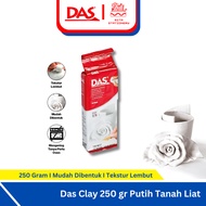 Das Clay 250 gr White Clay Modeling Air Dry Clay White 348400