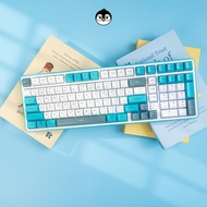 บริสุทธิ์ DEKAY R98 Wireless Tri-Mode Rubber Dome keyboard Bluetooth wireless DKR98 DK R98Wireless ข