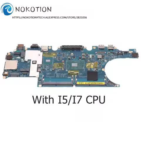 NOKOTION CN-02MMKC 0476JC 0792TG For Dell Latitude E5470 Laptop Motherboard ADP70 LA-C831P With I5/I