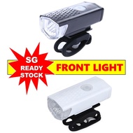 [SG READY STOCK] Rechargeable Bicycle Front Light Cree Led 300 lumens pmd Road bike mtb scooter Cycling