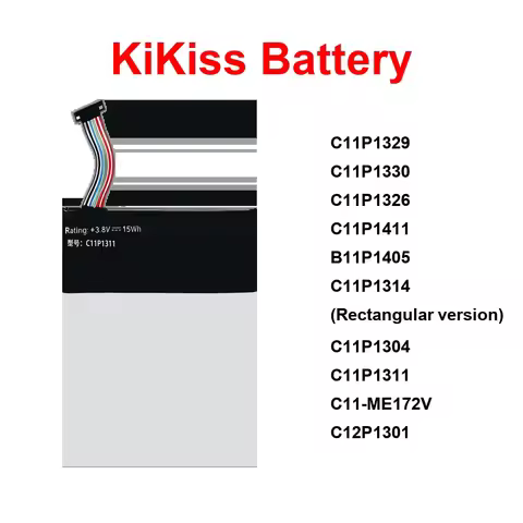 For Asus Memo Pad Fhd HD me302c TF303 8 10 10.1 7 me172v me173x me175kg me70cx me7610c C11P1304 C12P