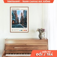 Wall paintings, Oil Paint, Fifth Avenue Wall Art, Fifth Avenue Poster, Fifth Avenue Photo, Fifth Ave