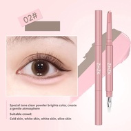 Zhzk Natural Mom's Sleeping Silkworm Pen Stereoscopic Double Sleeping Magnifying Bounce Pen V0b0