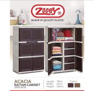 Zooey Acacia Rattan Cabinet