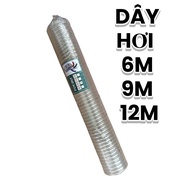 8x5mm white twisted pneumatic hose 6 meters / 9 meters / 12 meters TOCDO