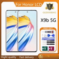 Original AMOLED Honor X9b 5G LCD Display Touch Screen With Frame Replacement