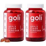 Goli Apple Cider Vinegar Gummies - Worlds First ACV Gummy with Vitamin B12, Beetroot & Pomegranate -