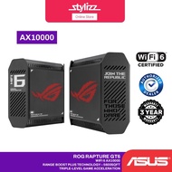 ASUS ROG Rapture GT6 Tri-Band WiFi 6 Mesh WiFi System, covers up to 5,800 sq ft5.9 GHz, free lifetim