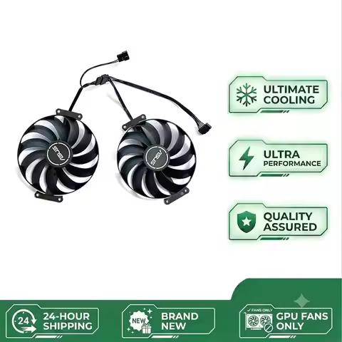 Cooling Fan For ASUS RTX 3070 3060 Ti DUAL OC Graphics Card 95MM 7PIN CF1010U12S FDC10U12S9-C GPU Fa