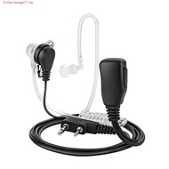 KSOUNLG11 PTT MIC Headset Two Way Baofeng UV-5R BF-888S CB Earbud Headphone Air Guidance Headset Wal