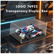 Acrylic display box Transparent case storage box FOR lego 76922 BMW Double Racing Machinery Group