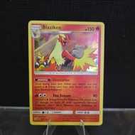 2018 Blaziken Card (Rare Holo)