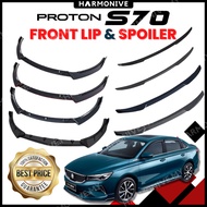 PROTON S70 Bodykit Sporty Front Lip Bumper Rear Spoiler Accessories