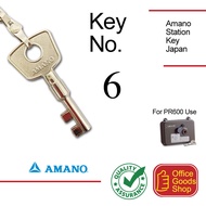 Kunci Amano Station Key and Box Number 12345678910