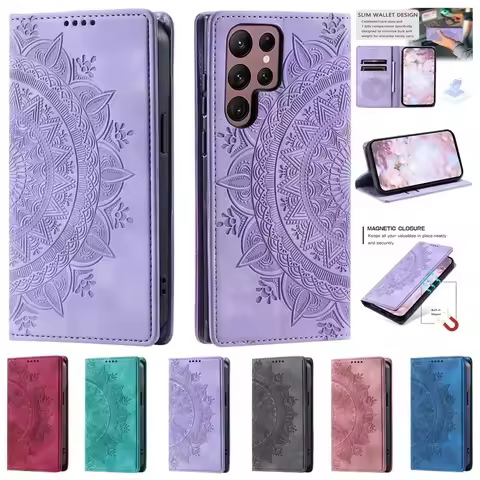 For Oppo Find X5 Pro Leather Flip Case on For OPPO Find X 5 Magnetic Case Oppo Find X5 X3 Lite Pro N