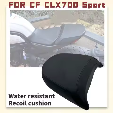 Motorcycle Full Leather Waterproof Seat Cushion Rear Seat Cushion For CF CL-X 700 700CLX 700CL-X CLX