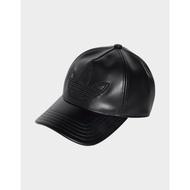 Adidas Originals PU Trefoil Outline Baseball Cap IY4059 Leather-Like Topi Original 100%
