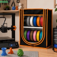 MIQUEL 3D Printer Filament Storage Rack, Dual Tier Sealed Filament Storage Holder, Dustproof Waterpr