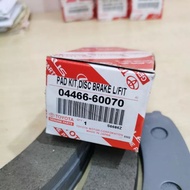 Toyota Land Cruiser Prado Hdj101 Uzj100 Rear Brake Pad 04466-60070