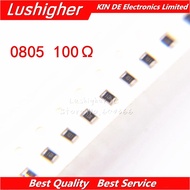100PCS 0805 SMD Resistor 5% 100R Ohm 101 100ohm