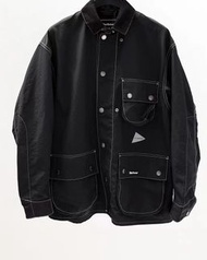 日本優惠預訂 2色選 and wander x Barbour pivot jacket 户外機能防水料 口袋軍裝外套