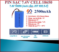 Pin 74v cell 18650 2500mah