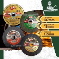 PTN 4" Gold Line, Gold, Green, Black Cutting Disc For Cutting Metal & Stainless steel Cut Off Disc |