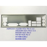 FE block main ASROCK B450M-HDV R4.0 (Mainboard IO Shield: 2)