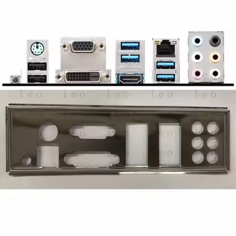 AA For MSI B450-A PRO Motherboard Backplate IO Shield I/O Shield OEM