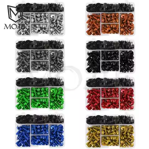 Motorcycle Full Fairing Bolts Kit Screws Nuts CNC For YAMAHAFor YAMAHA YZF R6 R3 R1 R1M R1S R7 R9 R2