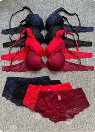 NEW TRI LIMPH LACE TERNO BRA AND BOYLEG PANTY WOMEN'S WEAR