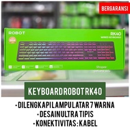 Robot RK40 Keyboard Official 1 Year Warranty Robot RK40 Wired Keyboard RGB Robot Keyboard